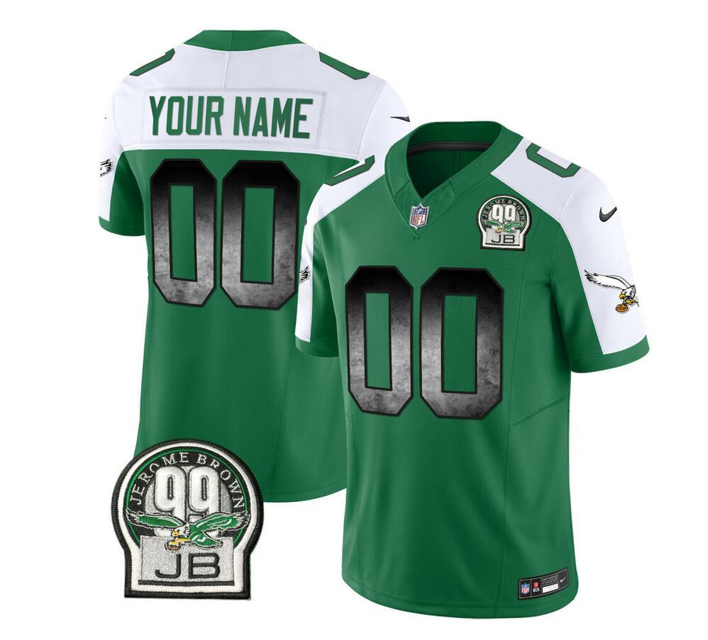 Custom Philadelphia Eagles Vapor F.U.S.E. Limited Jersey